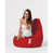 100 % polyester rouge