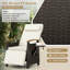 Table d'appoint à dossier inclinable avec repose-pieds Winston Porter-1010924294
