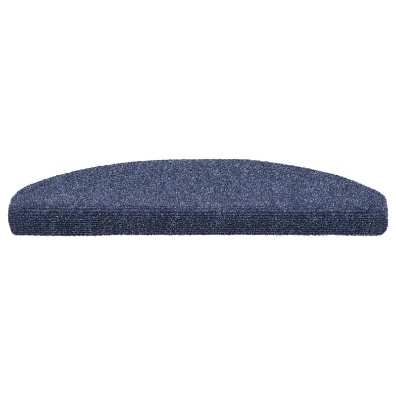 Non-Slip Stair Tread, Half-Circle 56 x 17 x 3cm, Blue, 5