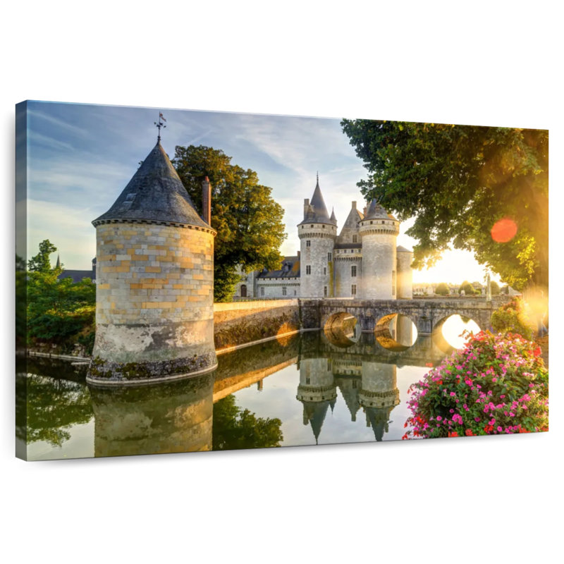 Lilie Stunning French Chateau, 34" H x 51" W