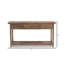 Console avec tiroirs, bois