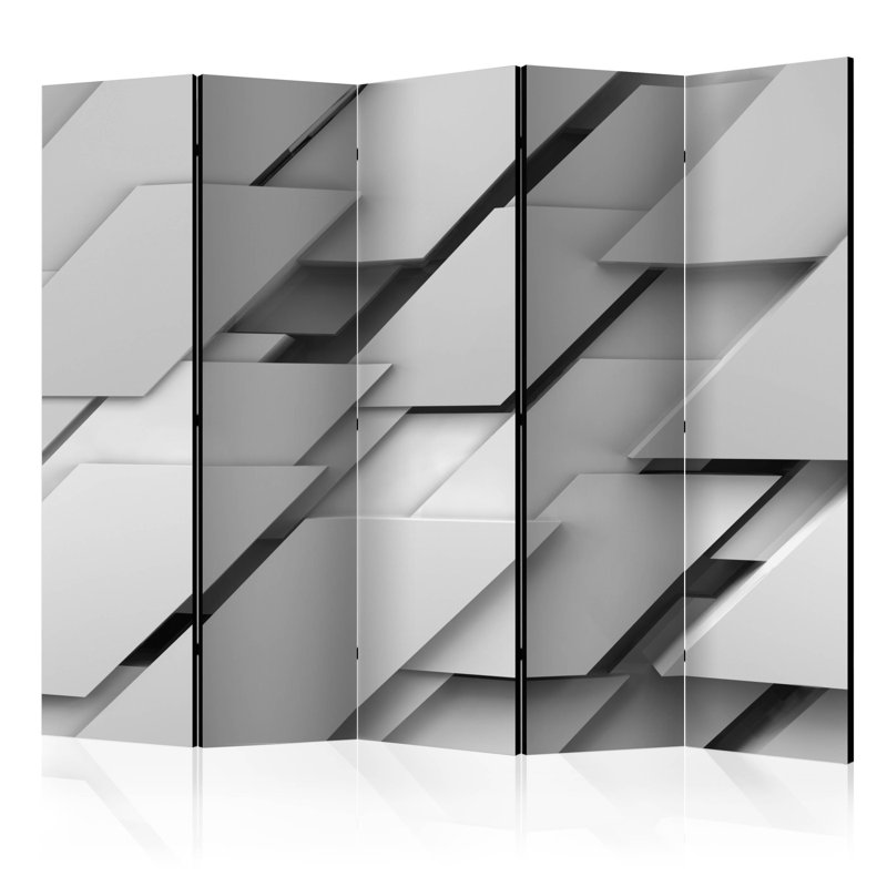 Asheville 172cm H Folding Room Divider, 5