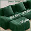 Canapé modulaire 83 po-1391155811
