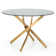 Set of Gerson Round Tables and 4 Delaunay Chairs