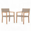 Fauteuil club d'extérieur en osier de patio PE