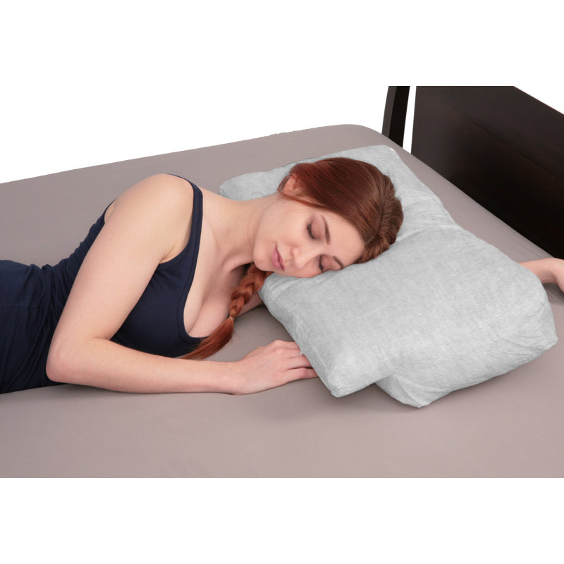 Fike Memory Foam Medium Pillow, Gray
