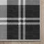 Tapis noir à tissage plat Kehr-88978996