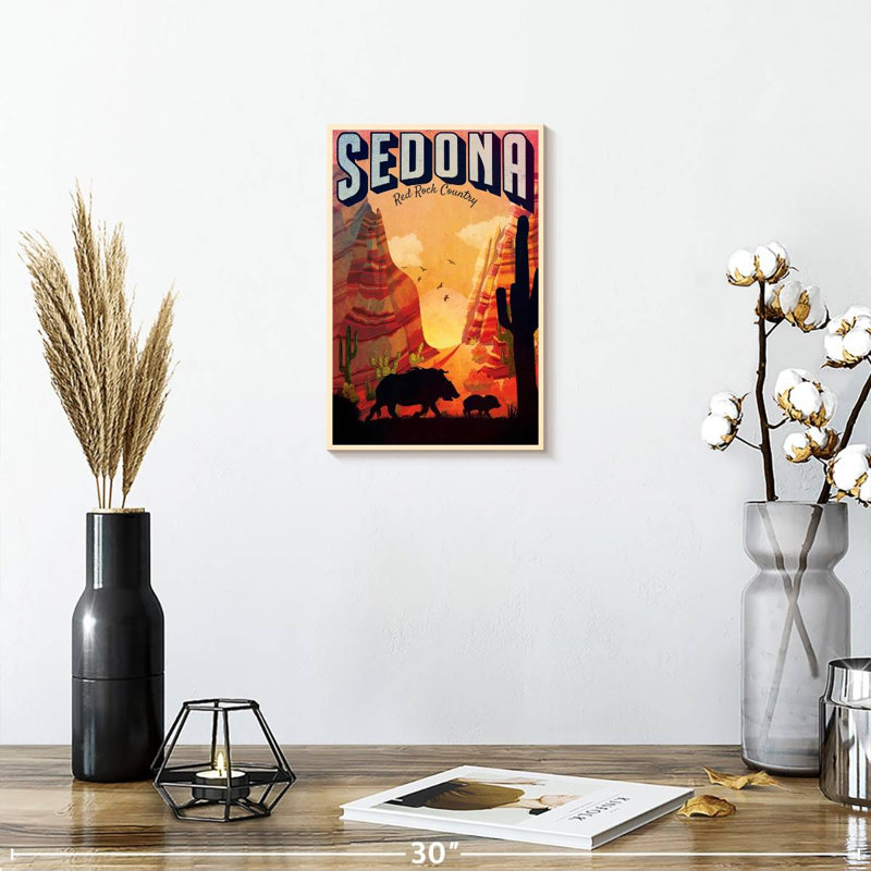 Sedona Red Rock Country, H 12 po x l 8 po