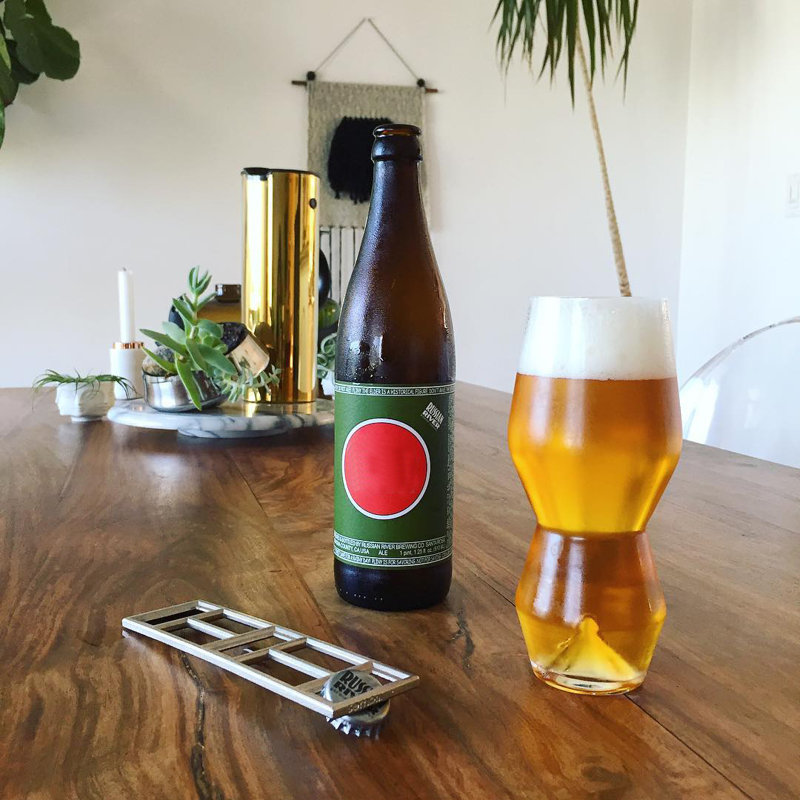 Monti-IPA 12 oz. Crystal IPA Beer Glass