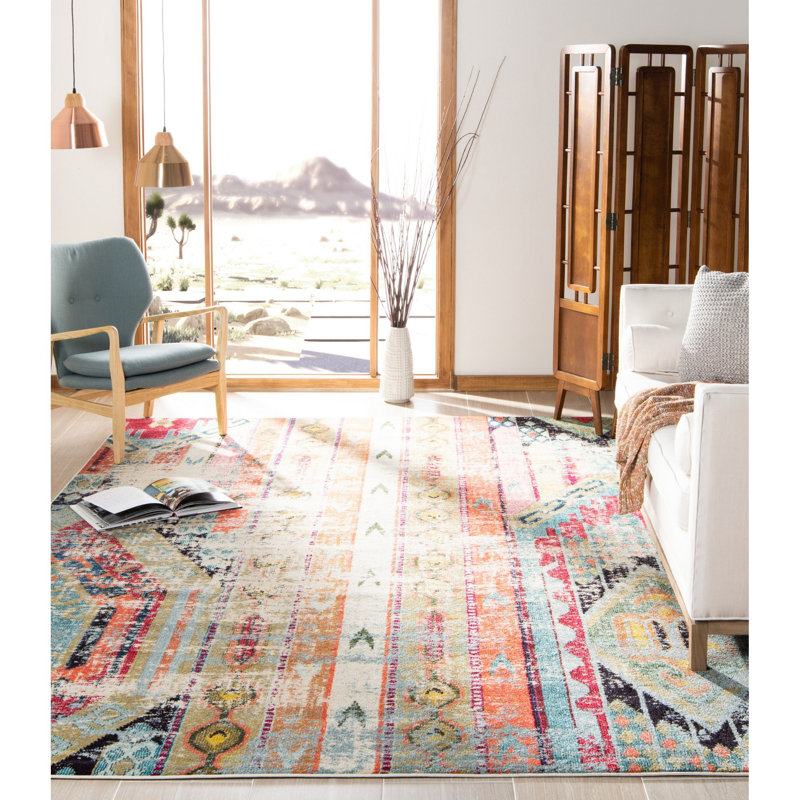 Barwicks Ikat Area Rug, Rectangle 274 x 366cm