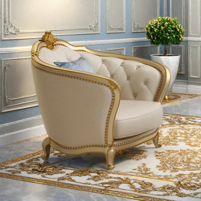 Canapé en cuir de luxe américain