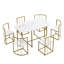 Ensemble de table de salle à manger 7 pièces Modern-105758006-105758005