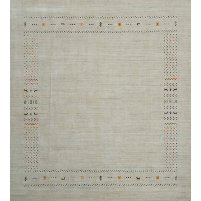 Handmade Tribal Gabbeh Style Square Area Rug 9x9
