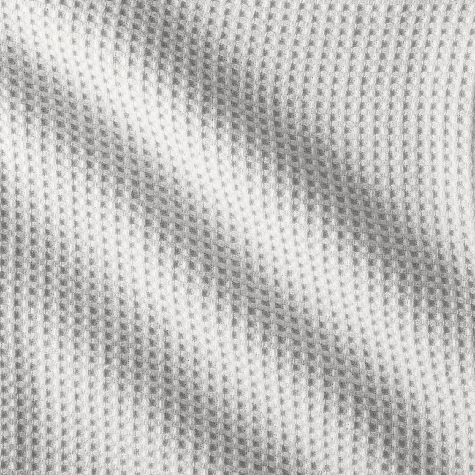 Solid Waffleweave Cotton Waffle Blanket, Full / Queen, White
