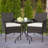 Maxcine Metal Outdoor Dining Armchair with Cushions