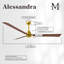 Ventilateur de plafond Alessandra 72-9636507-63956772