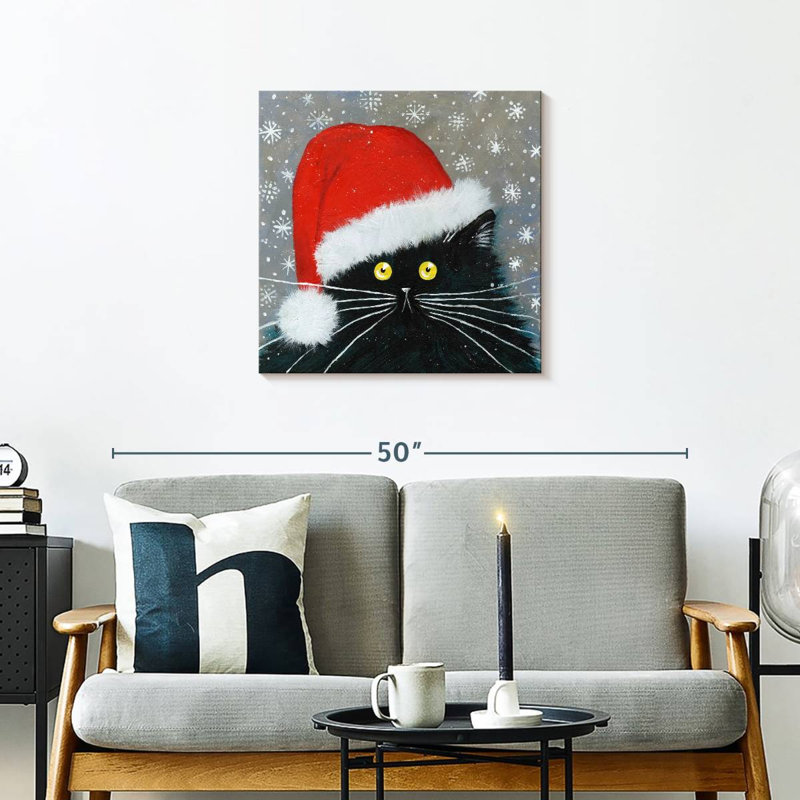 Brampt père Noël, H 24 po x l 24 po