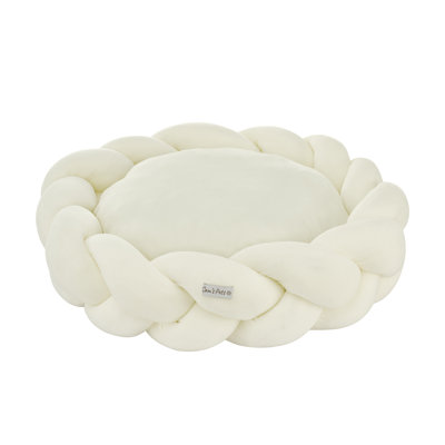 Sam's Pets Ivy 20'' Dog Bed In White