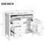 Meuble-lavabo moderne 36 po avec lavabo, 2 tiroirs et tiroir basculant, ensemble de fabrication spacieux en céramique et armoire de rangement-441795318