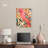 Whimsical Parrot Canvas Tropical Abstract Wall Art by Art Remedy-104343880-104343979