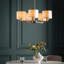 Katrina 5 - Light Shaded Chandelier