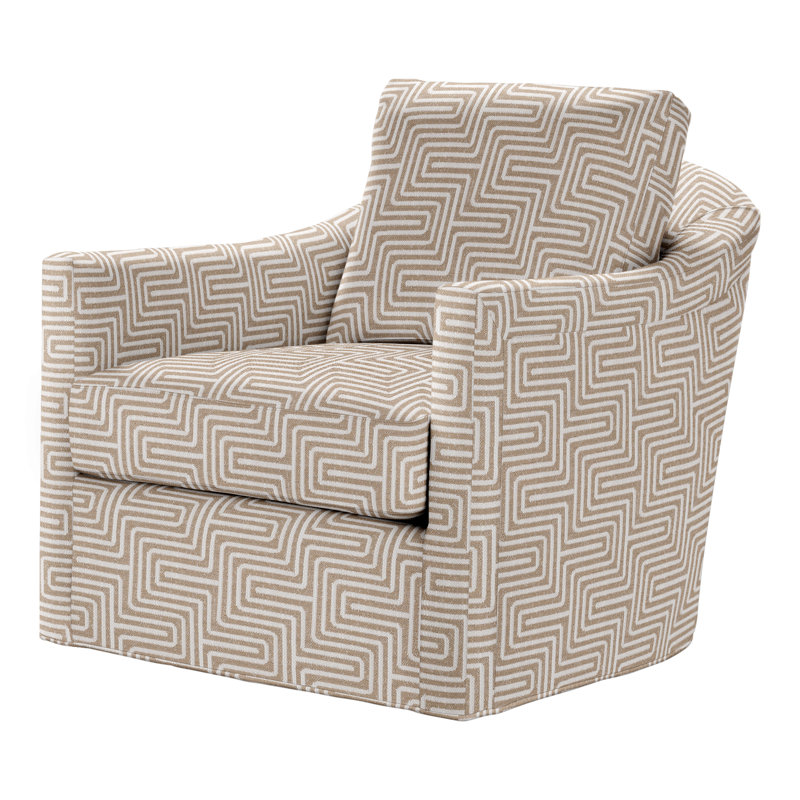 Catalina Swivel Armchair, Perigold Key Figure Mineral, Dune