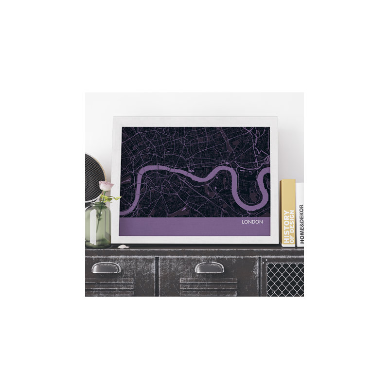 Single Picture Frame Print, White