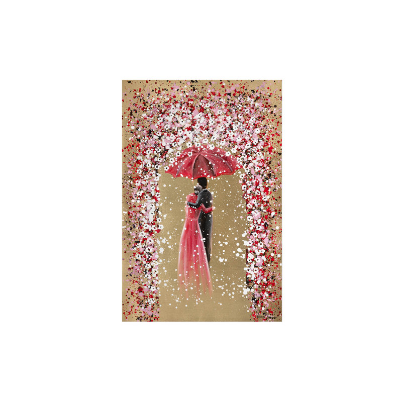 Blossoming of the Senses - No Frame Rectangle Painting on Canvas