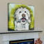 «Smiley Dog» par Tori Campisi - reproduction sur toile tendue-694063025