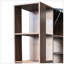 Grande armoire de rangement en bois avec espaces multifonctionnels, organisateur d'entrée moderne pour le couloir et le salon