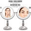  Miroir en acier inoxydable