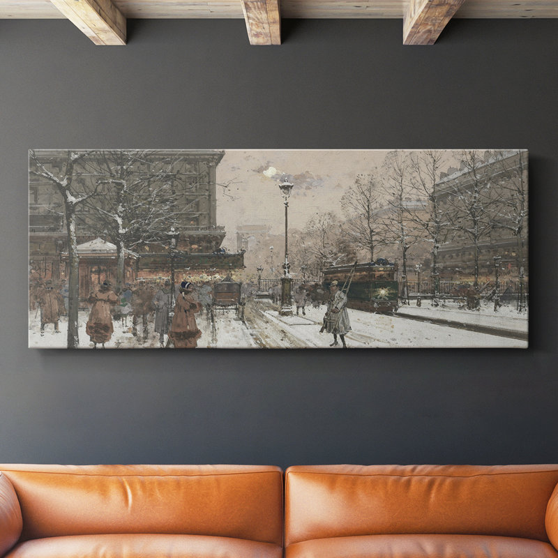 Série paysage - DCXC - Toile tendue avec châssis - Prêt à accrocher, H 16 po x l 40 po