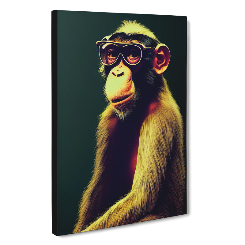 Special Monkey - Wrapped Canvas, 76cm H x 50cm W x 3cm D