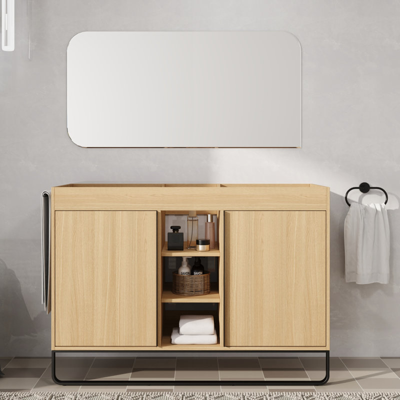 48'' Double Bathroom Vanity Base