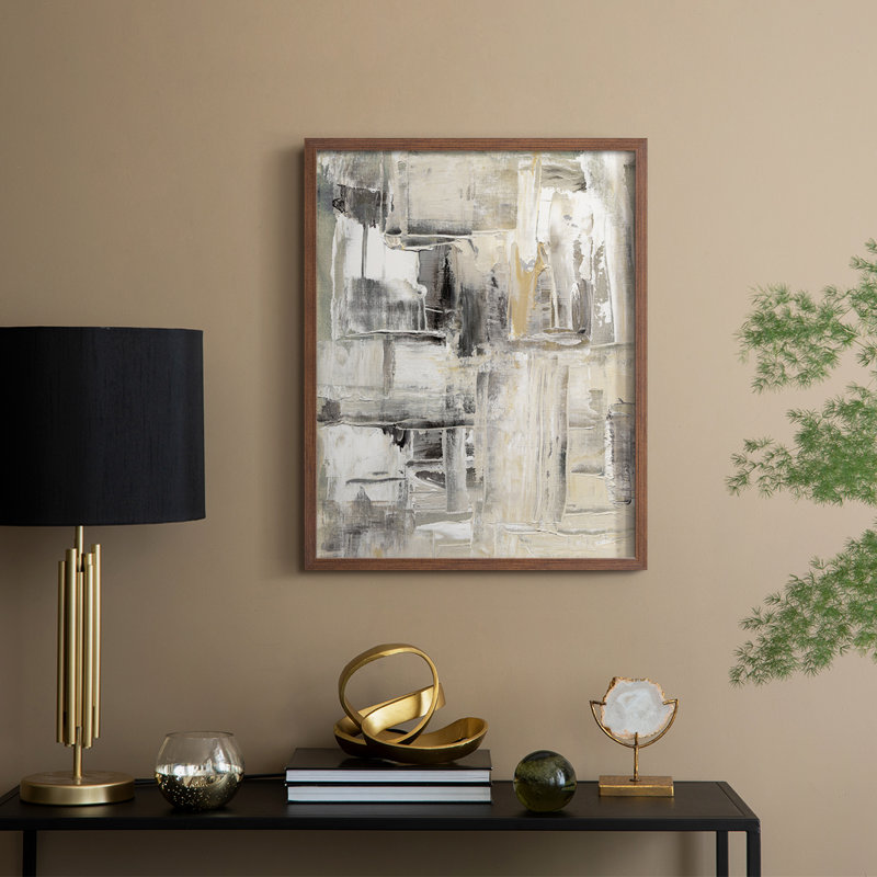 Catskill Summer Framed Print - Solid Wood, Walnut, 15" H x 12" W
