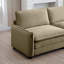 Canapé modulaire Mid-Century 3 places avec coussins-1689521815
