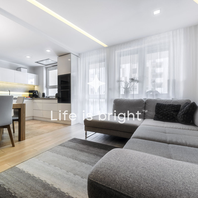 Luxrite 6" Square LED Recessed Ceiling Light J-Box 18W 5 Colour Selectable 1800LM Dimmable Wet Rated IC Rated ETL