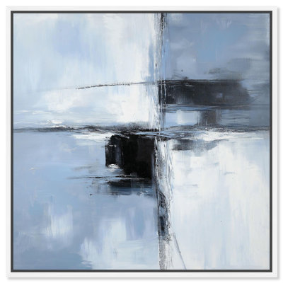 Art Remedy, toile abstraite grise I