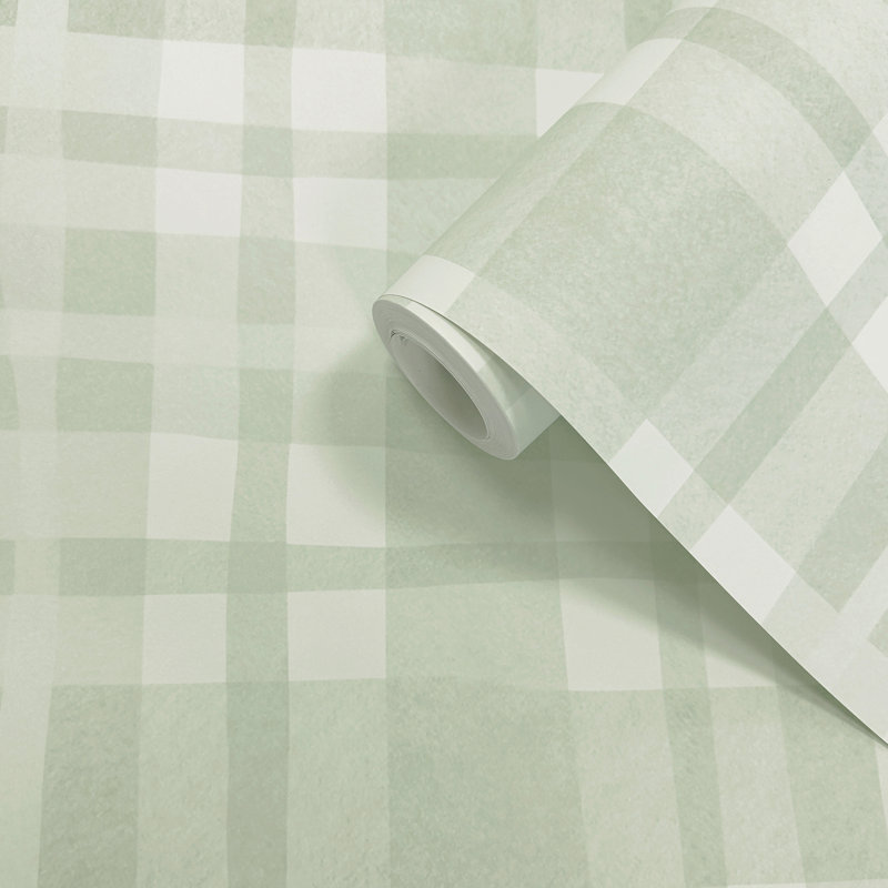 10.05m x 53cm Matte Wallpaper Roll, Green