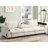 Sectional Sofa with Bluetooth Speaker, Comfy Cloud Couch Set with Drop Down Table, Cup Holders, USB Charger-1923232577