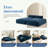 Modular Left-handed face Sofa with soft cushion-576441098