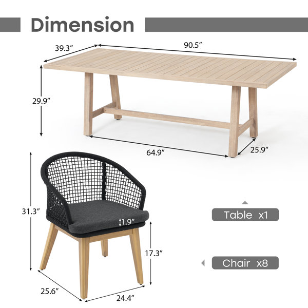 Dimensions du produit