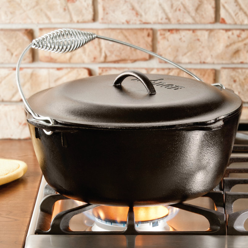Lodge - Cast Iron Round Casserole, 6.62 L