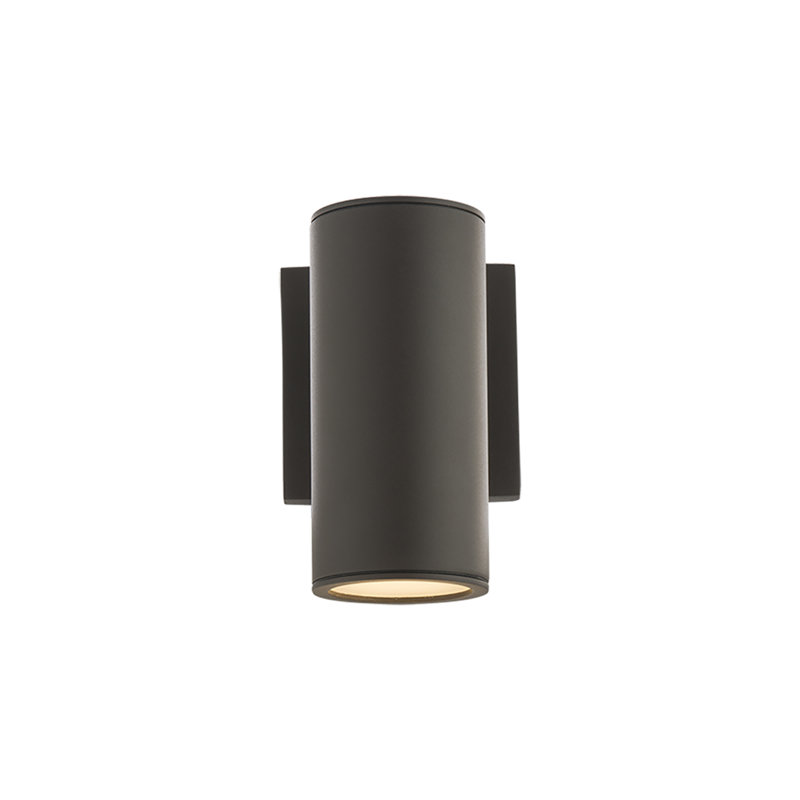 Cylinder 6" Dimmable LED Single Up or Down Indoor / Outdoor Wall Light With Color Temperature Switch (2700K/3000K/3500K/4000K/5000K)