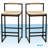 Damianna Counter Stool with Steel Frame