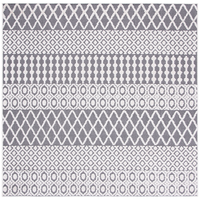 Dobbs Performance Geometric Rug, Square 6'7"
