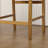 Modern Farmhouse Bar Stool - Upholstered Seat & Back With Solid Wood Frame-120542273