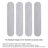 Metropolitan 1.97 in. X 9.85 in. Polished Ceramic Subway Wall Tile-99175777