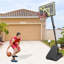 Panier de basketball en acier de 44 po