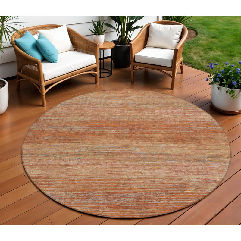 Tapis rond 8 po